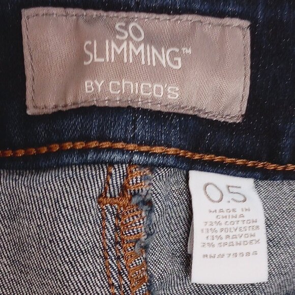 Chico's So Slimming 5-Pocket Ankle Jeans - Picture 3 of 8